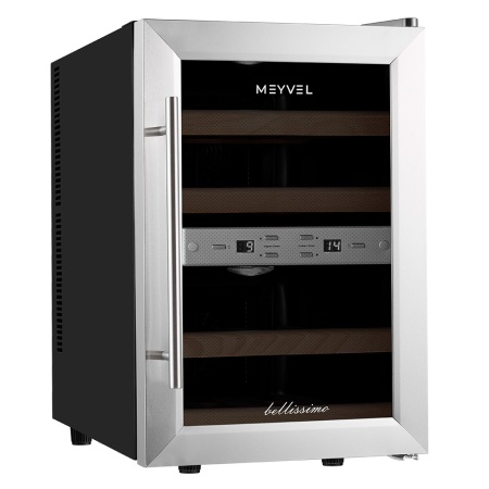 Термоэлектрический винный шкаф Meyvel MV12-SF2 двухзонный